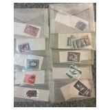 Vintage Postage Stamp Collection