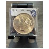 1922 Peace Silver Dollar CH UNC