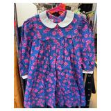 Baby Cary Blue Floral Dress, Size 3T