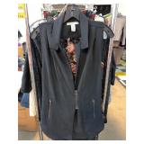 Kenneth Cole New York Black Vest XS