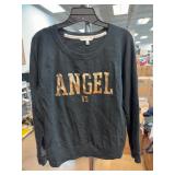 Victoria's Secret 'Angel VS' Black Sweatshirt