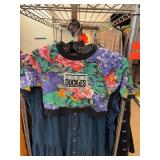 Baby Duckies Child Size Small Floral Shirt