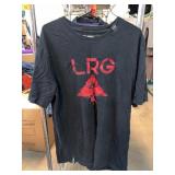 LRG Black Cotton T-Shirt, Size XL