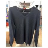 Charter Club Black Cashmere Sweater XL