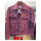 And Now This Burgundy Jacket Size S