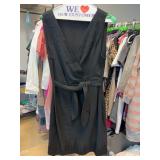 Diane von Furstenberg Black Dress Size 6