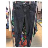 Topshop Jamie Petite Black Jeans Size 28P