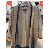 Liz Claiborne XL Career Open-Front Jacket