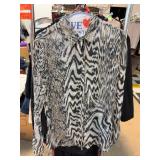 Just Cavalli Animal Print Blouse, Size 42