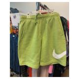 Nike Green Fleece Shorts Size S