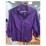 Ralph Lauren Purple Cotton Shirt Size 8
