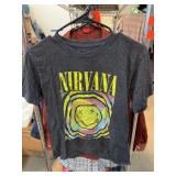 Nirvana Graphic T-Shirt, Size Small