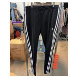 Adidas Black Track Pants, Size Large