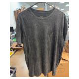 Original Use Black Washed T-Shirt Size L