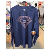 Superman Long Sleeve Shirt Size 2XL