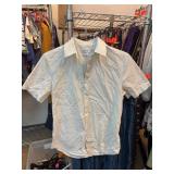 Calvin Klein Slim Fit Short Sleeve Shirt, S