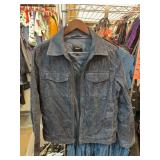 Express Blue Corduroy Jacket Size S