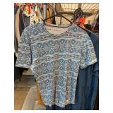 Sun + Stone Men's Geometric T-Shirt Size S