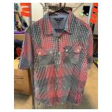Rocawear Classic Plaid Short Sleeve Shirt 2XL
