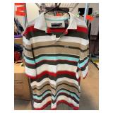Enyce Clothing Co. XL Striped Polo Shirt