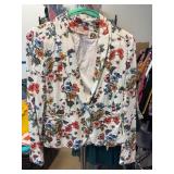 Philosophy Floral Blazer, Size XS