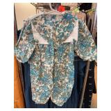 Connie Sue Designs 9M Floral Baby Romper