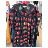 Three Blind Mice Cotton Apple Print Dress, 4