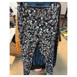 LOFT Marisa Floral Pants Size 10