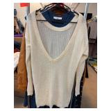 Wet Seal Cream Knit Sweater