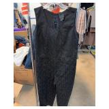 Anna Sui Black Sleeveless Jumpsuit Size 4