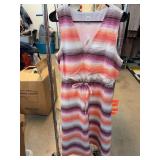 GAP Sleeveless V-Neck Striped Dress, Size 14