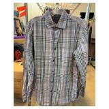 Banana Republic Small Plaid Cotton Shirt