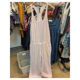 Joe's Medium Striped Sleeveless Jumpsuit