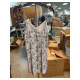 Rene Rofe Sleepwear Floral Nightgown, Size M