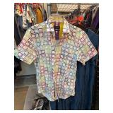 Eight X Slim Fit Short Sleeve Shirt, Size M