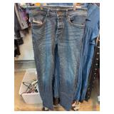 Diesel Buster 30x34 Men's Blue Jeans