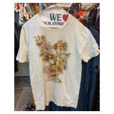 Express Cotton Floral Print T-Shirt, Size S