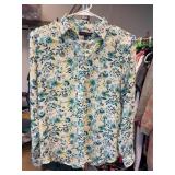 Banana Republic Floral Blouse Size XS