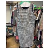 J.Crew Sleeveless Plaid Dress, Size 8