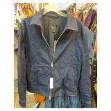 Express Blue Denim Zip Jacket Size S