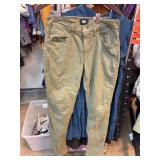 Paige Olive Green Pants Size 30