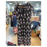 1.STATE Black Floral Dress, Size Medium