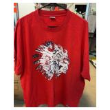 Hustlegang Red Graphic T-Shirt Size 2X