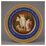 KPM Hand-Painted Porcelain Cabinet Plate Update