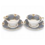Lustro China Made in Occupied Japan Tea Cups