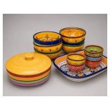Handpainted Spanish and Mexican Pot-