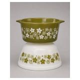 Pyrex Spring Blossom Mixing Bowls 1qt & 1.5qt