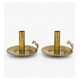 Bradley and Hubbard Brass Chamber Sticks