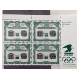 1992 USA 29c Stock Exchange Stamp Block