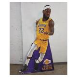 LeBron James Lakers Cardboard Standee
